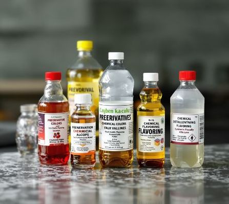 chemikálie potrav min